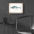 'Bluefin Tuna on White' by Cindy Jacobs, Acrylic Glass Wall Art-2071170318