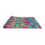 Tapis bleu marine/vert/rose Lykke-1367453476