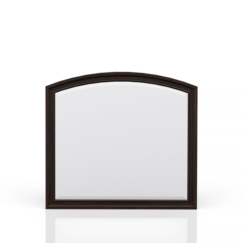 Miroir cerise foncé