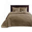 Ensemble de couvre-lit réversible moka-122524909