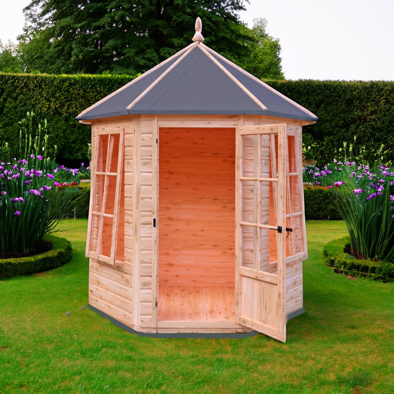 Georgia 7 x 6 Ft. Shiplap Summer House, Yes