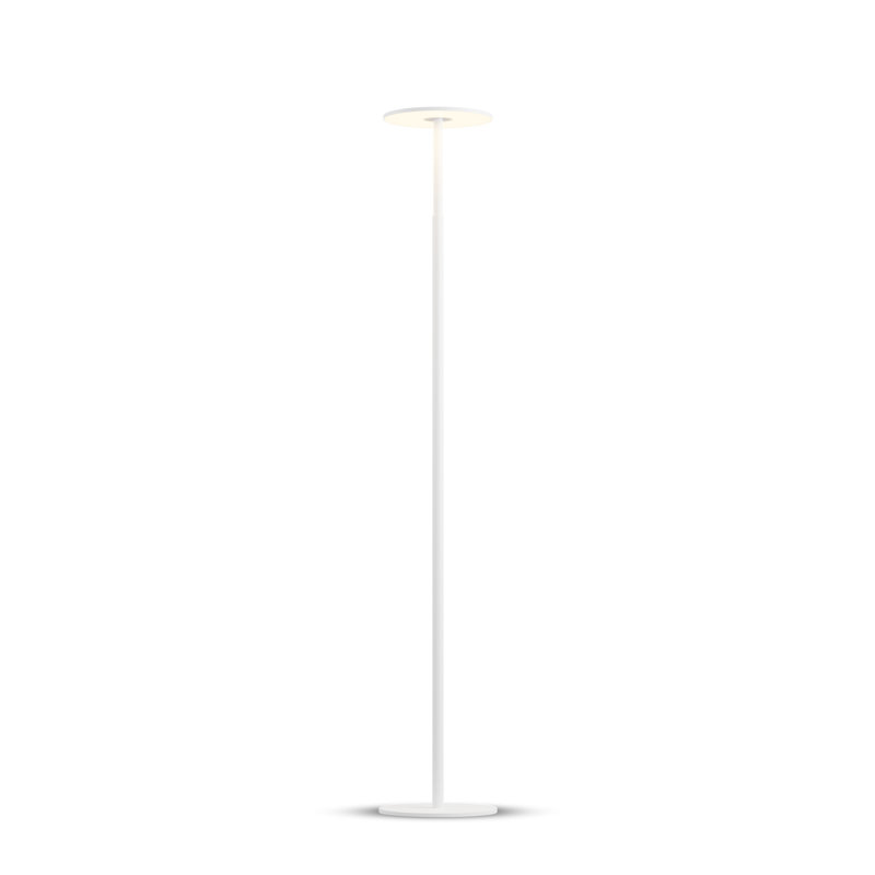 Yurei 45.1'' LED Novelty Floor Lamp, Matte White
