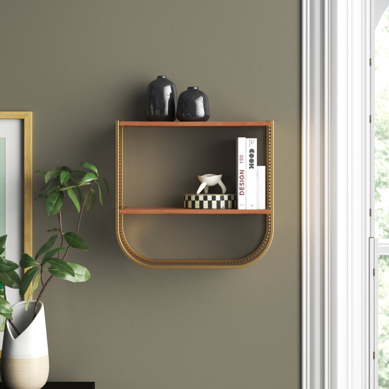 2 Piece U-Shaped Tiered Shelf