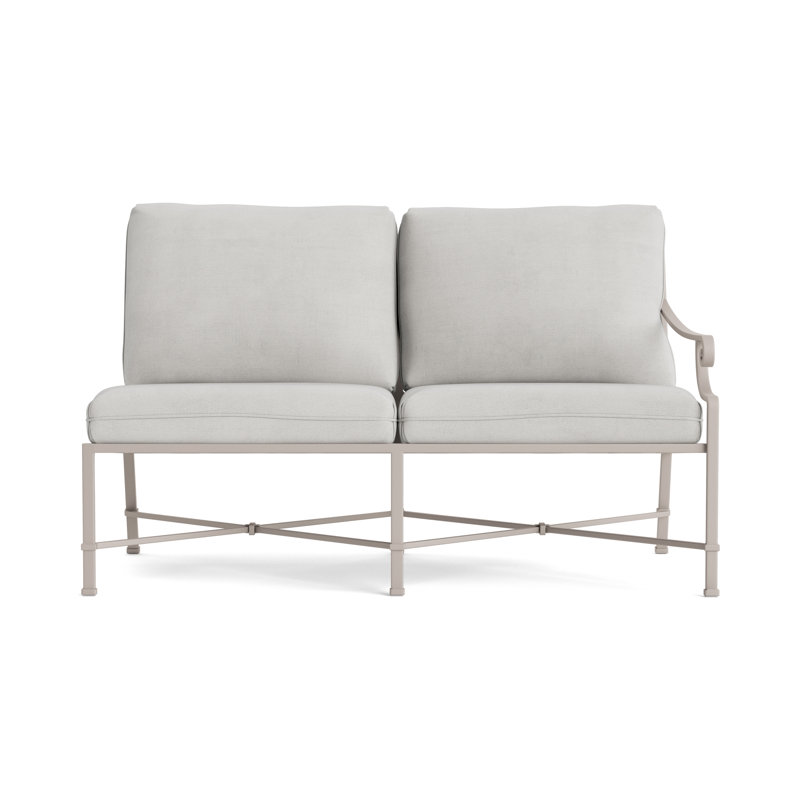 Venetian Outdoor 2 - Seat Loveseat, Fusion Dove, Dove