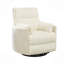 Fauteuil inclinable manuel en velours côtelé