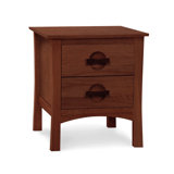 Berkeley 2 - Drawer Solid Wood Nightstand