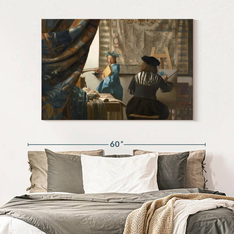 Senne, l'art de peindre, H 34 po x l 51 po