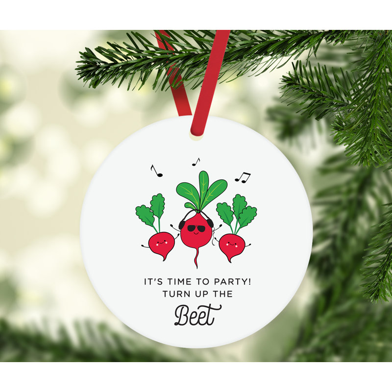 Boules de Noël drôles d’accoudoirs