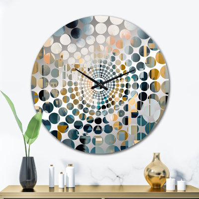 Horloge murale toscane - Paysages abstraits