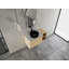 Meuble-lavabo mural 42 po avec lavabo d'art en céramique et 1 tablette de rangement, 2 portes à fermeture douce, contreplaqué