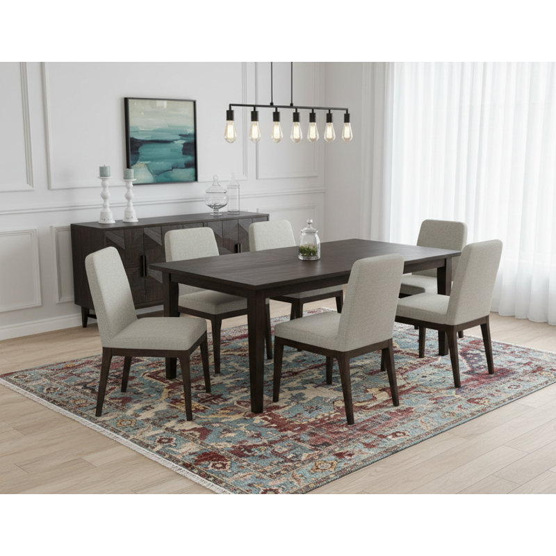 Tapis bleu en laine noué à la main vieilli - Tapis oriental à médaillon d'inspiration rétro pour le salon et la chambre à coucher