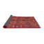 Tapis rouge/brun/beige traditionnel Chambery-682759593