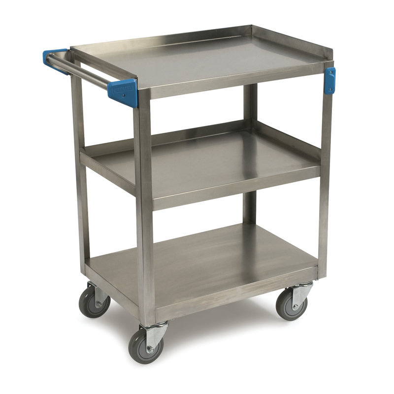 Utility Cart with Wheels, 15.5" W x 24" D
