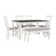 Atiqa 6 - Person Four Leg Dining Set