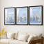 NAUTICAL Series VII - Impression encadrée sur mesure de qualité supérieure - 3 pièces-672741194-672741192