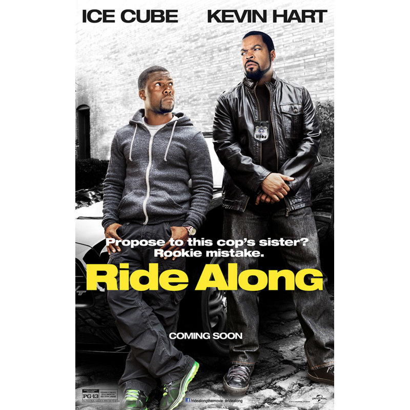 Ride Along, 40" H x 25" W