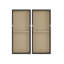 2 Black Canvas Decor - Clear Texture, Fade Resistance By Rain Shanks Wall Art Prints With Texture Finish For Indoor Use