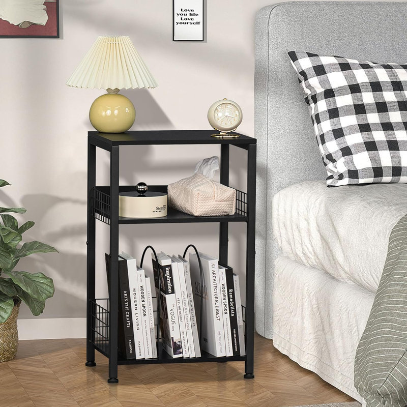 Tablettes H 25,67 po, Noir