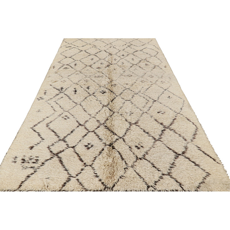 One-of-a-Kind 6'2”x11'6” Hand Knotted Area Rug
