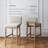 Exposed Back Upholstered Counter Stool with Solid Wood Legs, 2-Pack-1469550469-1469550584-1469550586