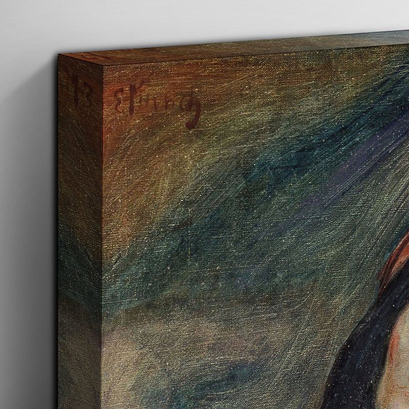 Edvard Munch - Wrapped Canvas, 50cm H x 35cm W