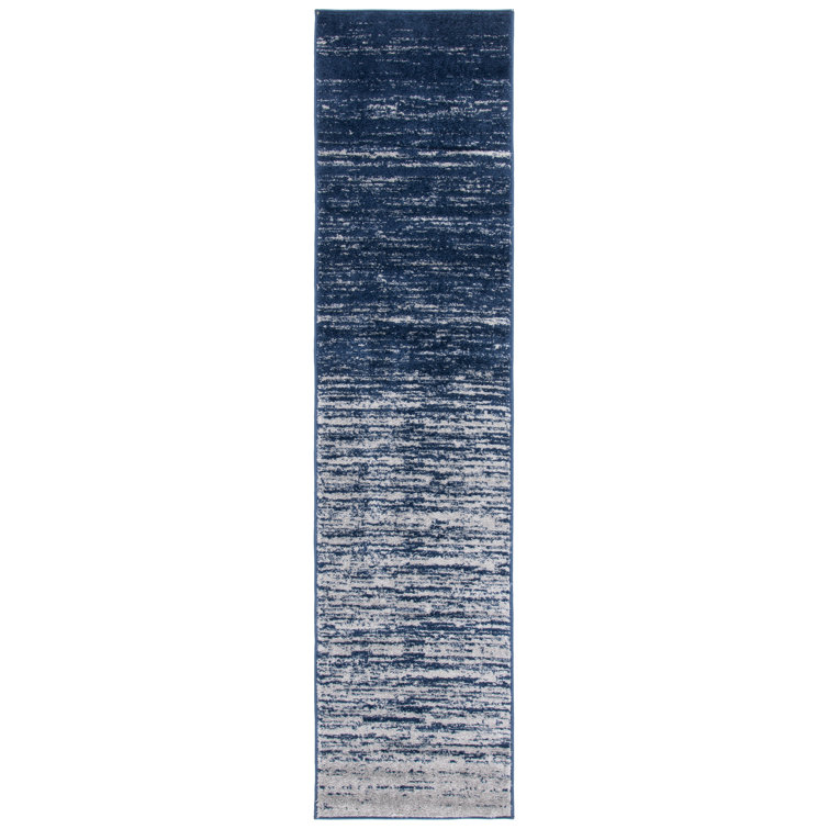 Ayoki Navy/Gray Area Rug