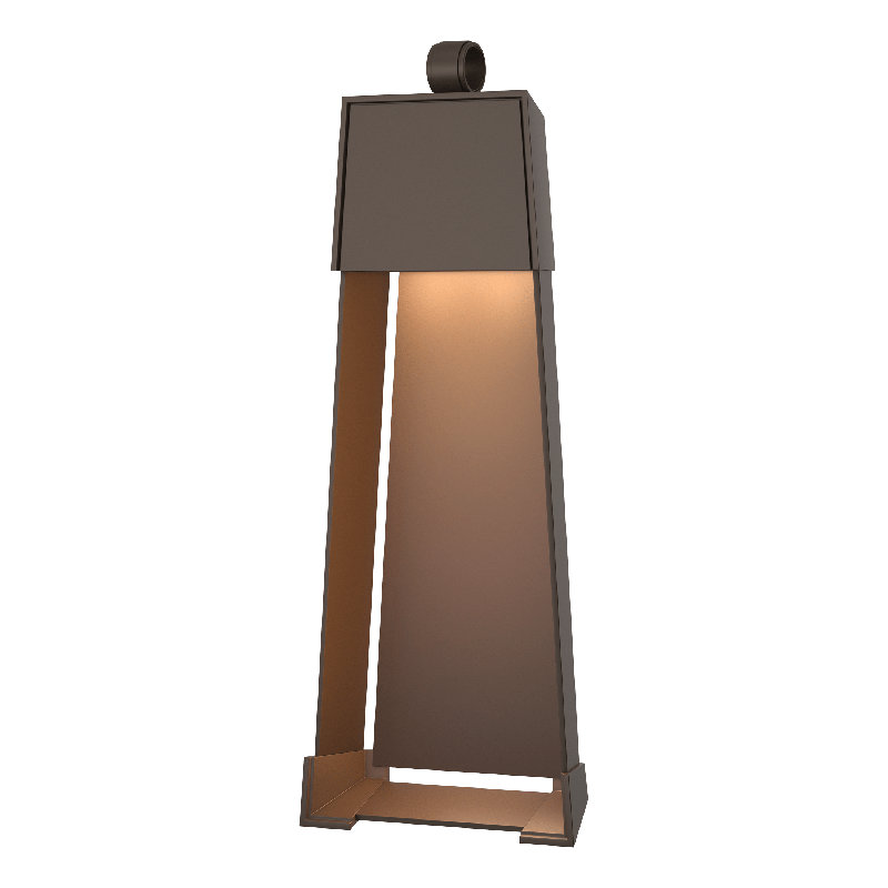 Revere Steel Wall Light, 32.4" H x 12.4" W x 4" D, Oil Rubbed Bronze, Coastal Bronze