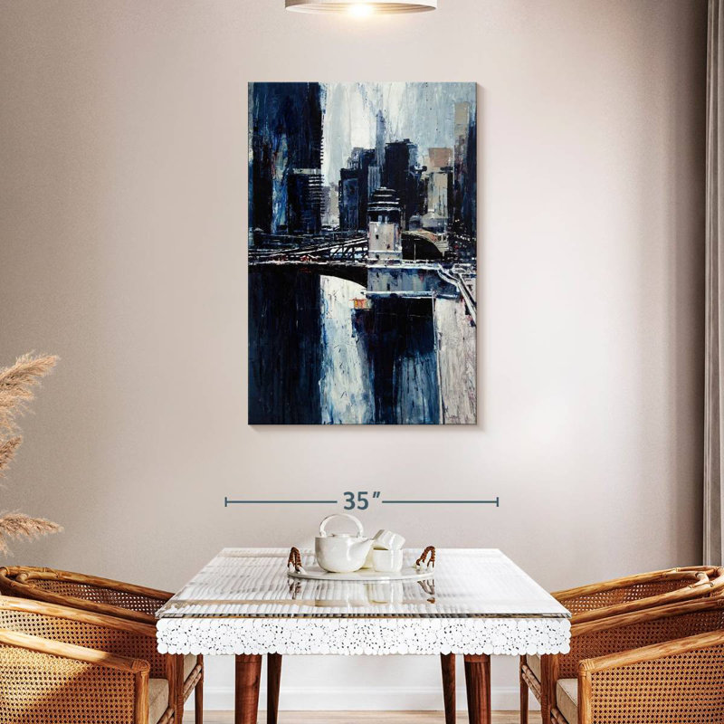 Sireci Clark Street Bridge, 45" H x 30" W