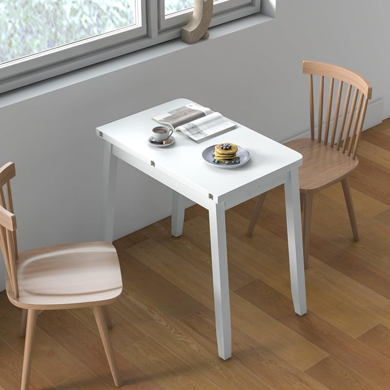 Kayla 100cm Rectangular Folding Table, White