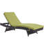 Chaise longue d'extérieur en rotin Convene-1853069803