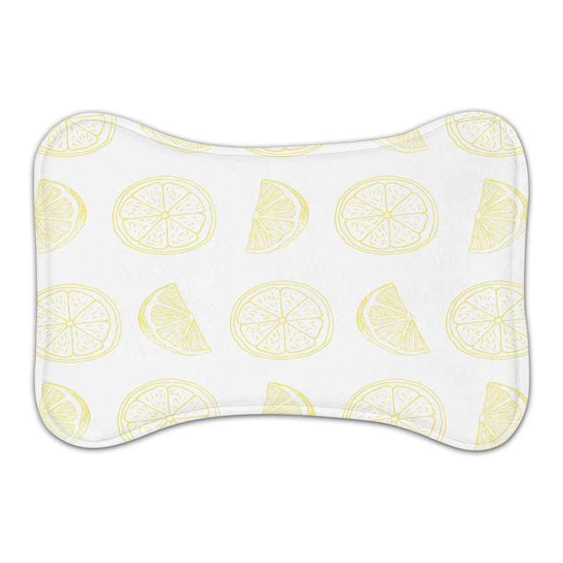 Tapis d'alimentation en forme d'os Citrus Magic - 1 pièce, XL (18 po)