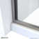 Alliance Pro 56" W x 57" H Bypass Semi-Frameless Tub Door with ClearMax Technology