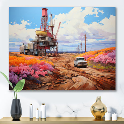 " Pink Oil Rigs Resonance "