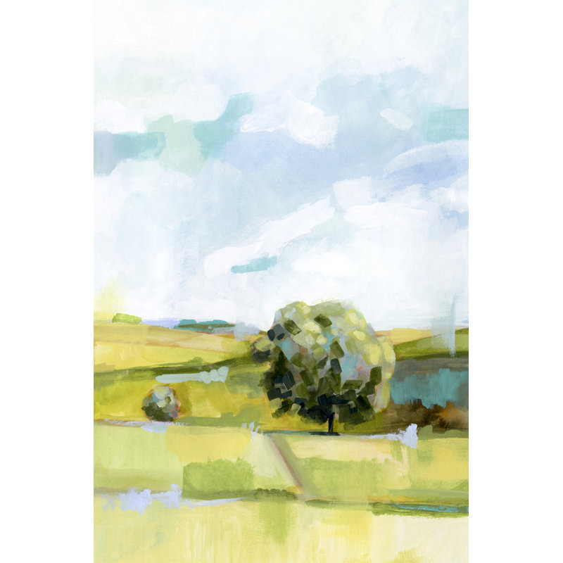 Valley Breeze II 1 Piece Wrapped Canvas Painting, 122cm H x 81cm W