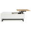 Table basse à tréteaux avec rangement Holtz-380287284