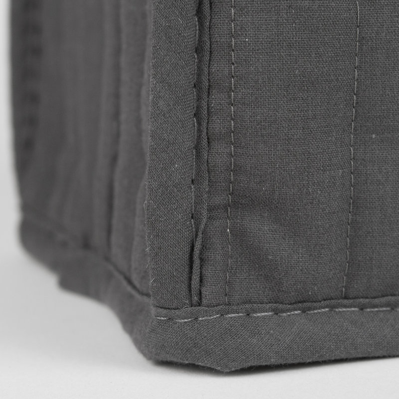 Housse universelle pour grille-pain à deux tranches, Graphite