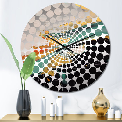 Rancano - Horloge murale abstraite