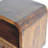 Extra Mini Wall Mounted Curved Oak-Ish Bedside With Open Slot-1752044273