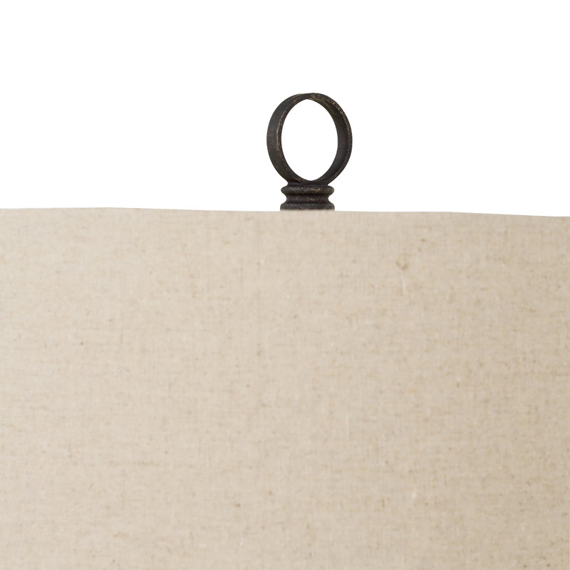 Lampe de table Elena, Bronze antique