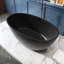 Baignoire de trempage autoportante à surface solide de 55 pouces-106359561
