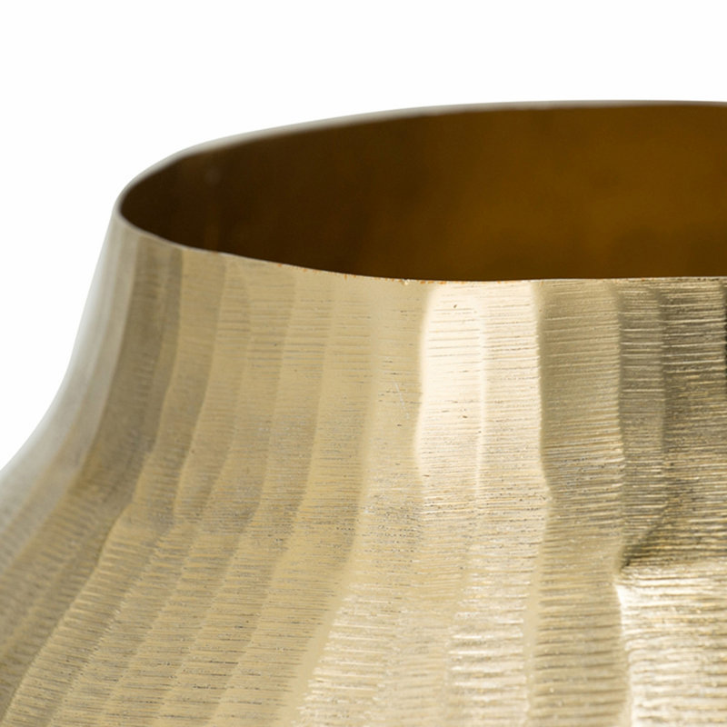 Aluminum Vase, Elegant Table Vase