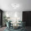 3-Light LED Semi Flush Mount Ceiling Light-1921879694