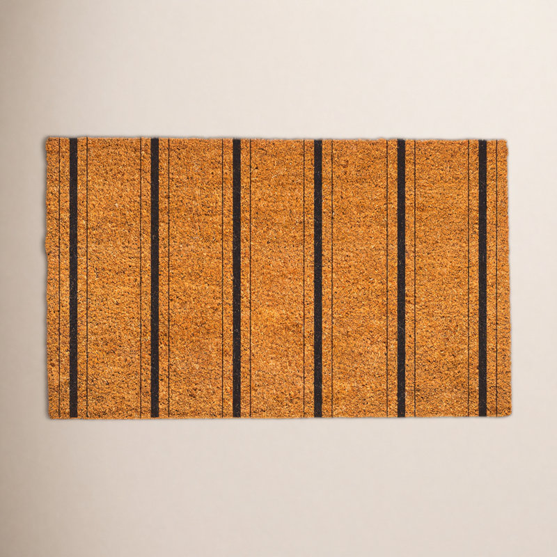Tieast Non-Slip Striped Outdoor Doormat