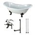 White/Oil Rubbed Bronze