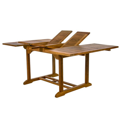 Java Teak Butterfly Extension Table