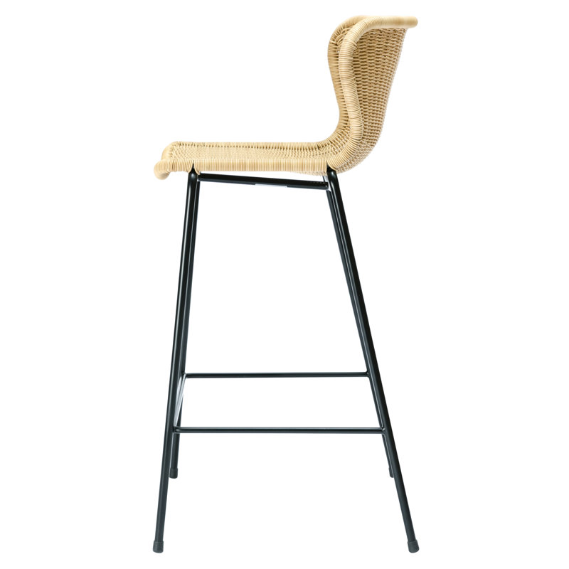 Tabouret de bar 26 po C603, Noir