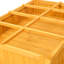 Contenant mobile en bois surélevé à 8 poches: pour plantes avec roues verrouillables, tablette de rangement et pot à fleurs avec grand espace de rangement: herbes, légumes, fleurs, trous de roues