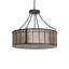 24" Wide Glendale Mission Inverted Pendant