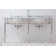 Water Creation Embassy 22'' Stone Oval Bathroom Sink with Faucet and Overflow