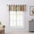 Blooming Prairie Cotton Tailored  84" Window Valance-2073907403
